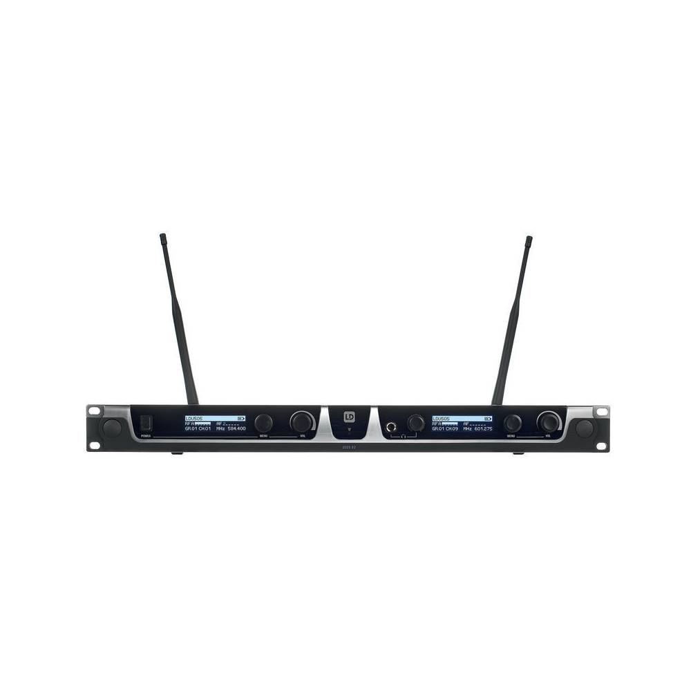 LD Systems U505 HHD 2 dual handheld systeem (584-608 MHz)