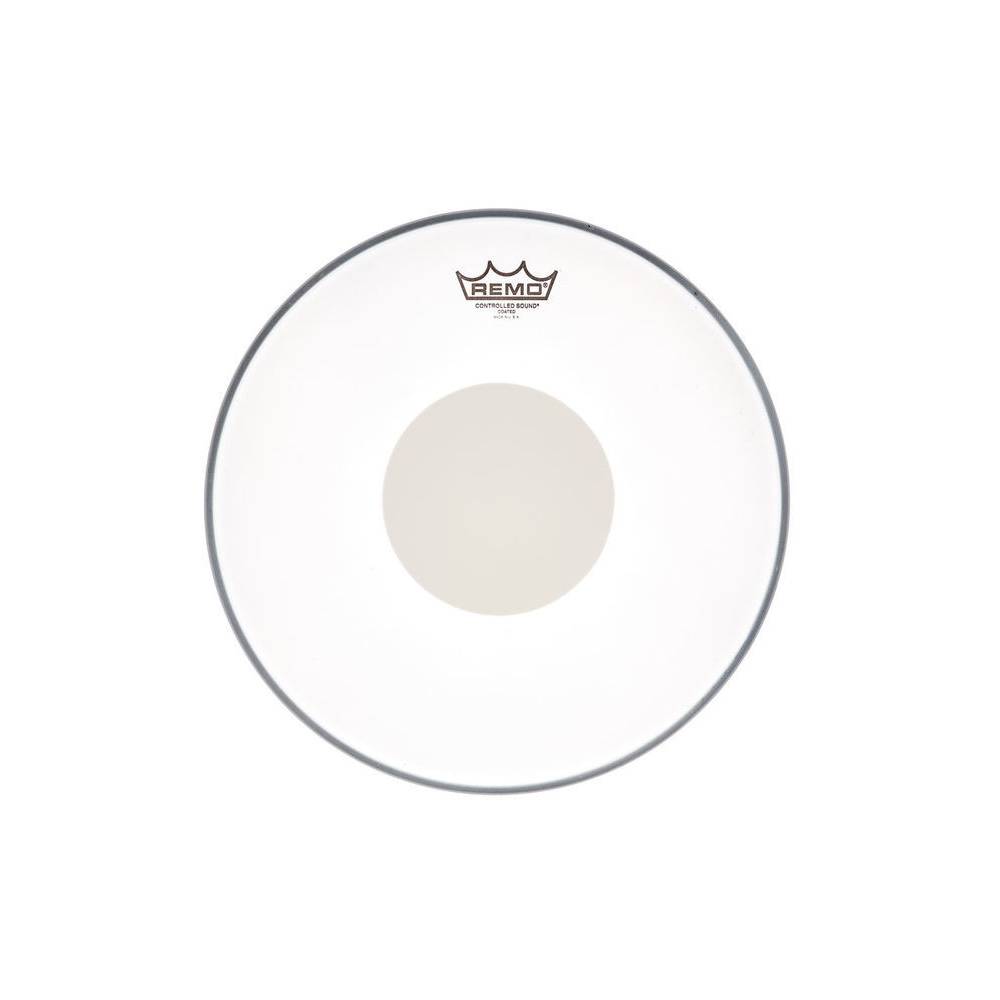 Remo CS-0114-00 Controlled Sound Coated White Dot 14"