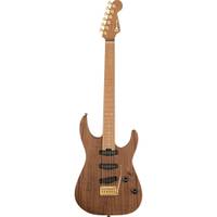 Charvel Pro Mod DK22 SSS 2PT CM Mahogany Natural Figured Walnut elektrische gitaar