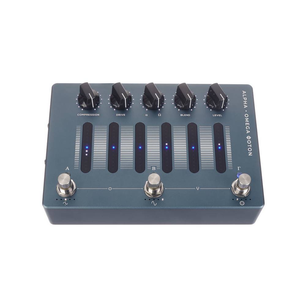 Darkglass Alpha·Omega Photon distortion effectpedaal voor basgitaar