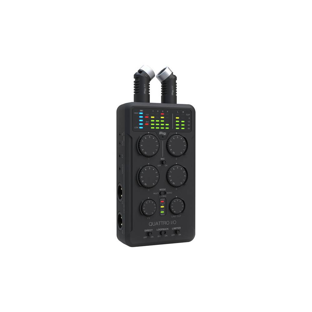IK Multimedia iRig Pro Quattro I/O Deluxe audio en MIDI interface