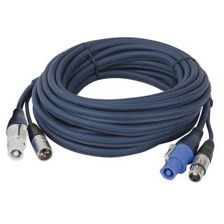 DAP Powercon en XLR verlengkabel 10 meter