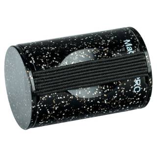 Ortega OFS-BKS Plastic Finger Shaker PVC Black Sparkle