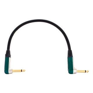 Cordial CRI0.3RR ENCORE 6.3 TS jack - 6.3 TS jack haakse road patchkabel 0,3 meter