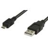 Valueline VLCP60500B10 USB A naar Micro USB B