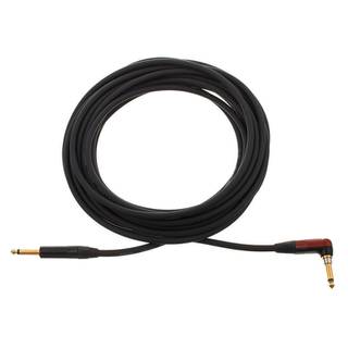 Cordial CSI9RP-SILENT ENCORE 6.3 TS jack silent haaks - 6.3 TS jack recht kabel 9m