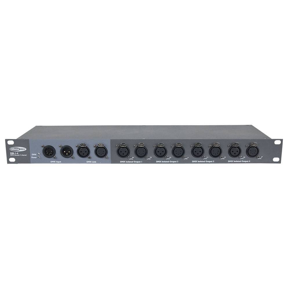 Showtec DB-1-4 DMX-512 booster/splitter