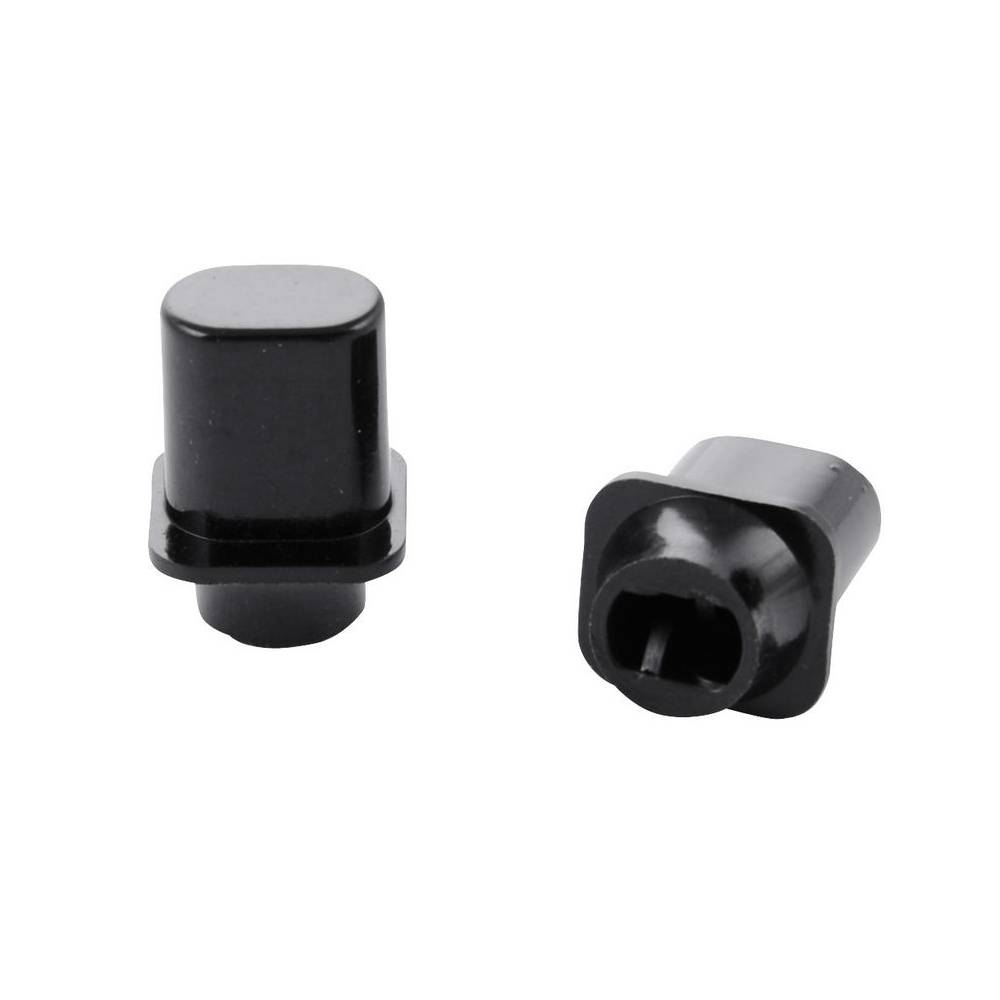 Fender top-hat switch tip voor Telecaster zwart (2 stuks)