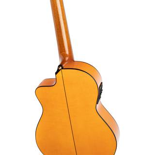 Ortega Traditional Series RCE270FT Full-Size Guitar Natural elektrisch-akoestische klassieke gitaar met gigbag