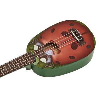 Kala KA-NV-LBUG Novelty Series sopraan ukelele ladybug met gigbag