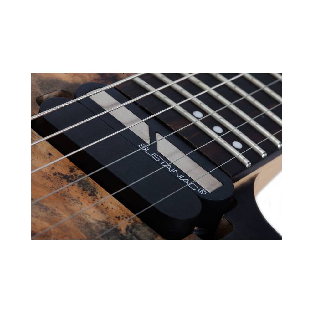 Schecter Reaper-6 FR S Satin Charcoal Burst