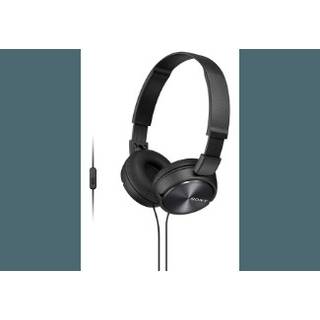Sony MDRZX310APB opvouwbare hoofdtelefoon met microfoon zwart