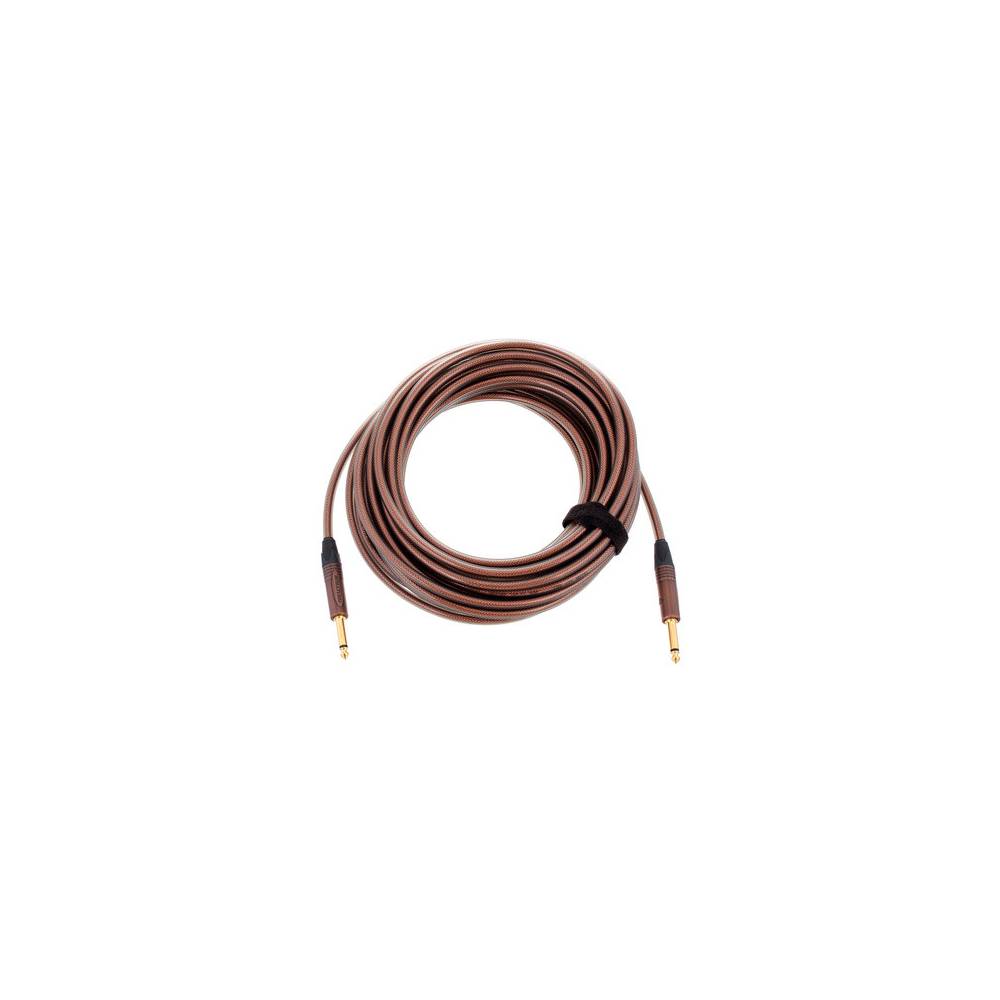 Cordial CSI12PP-METAL ENCORE 6.3 TS jack - 6.3 TS jack recht instrumentkabel 12m