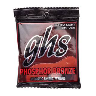 GHS S315 Phosphor Bronze extra light snarenset westerngitaar