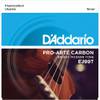 D'Addario EJ99T Pro Arte Carbon snarenset voor tenor ukelele