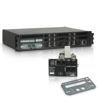RAM Audio S2000 DSP Professionele versterker met DSP-module