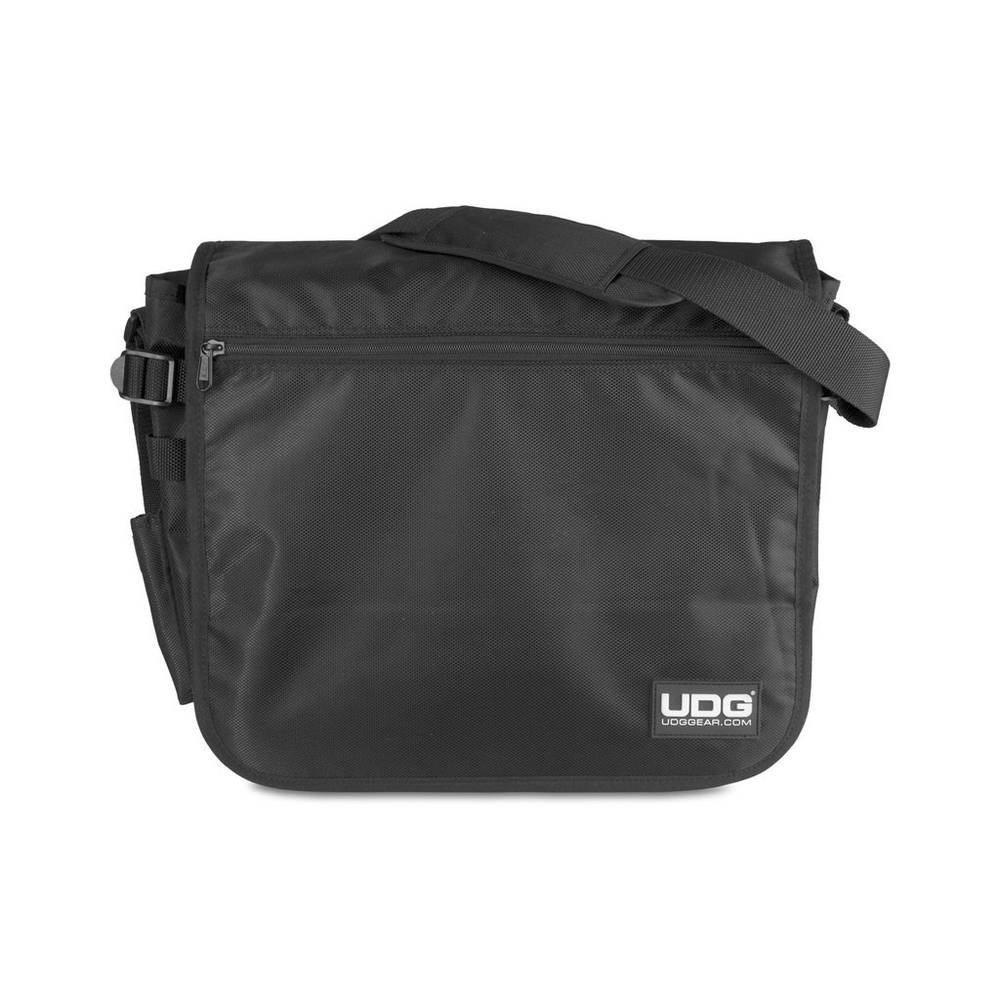 Ultimate CourierBag  Black, Orange inside