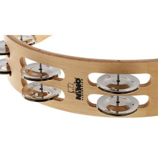 Nino Percussion NINO15 10 inch tamboerijn dubbele rij schellen