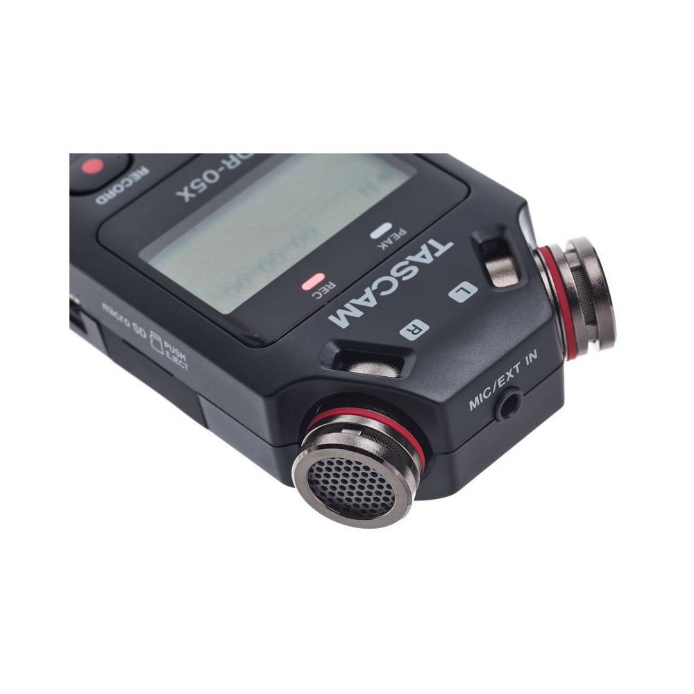 Tascam DR-05X stereo handheld recorder en USB interface