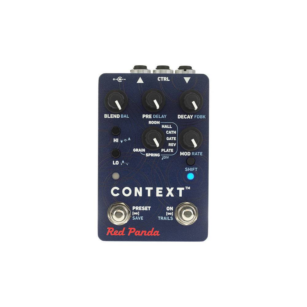 Red Panda Context 2 stereo reverb effectpedaal