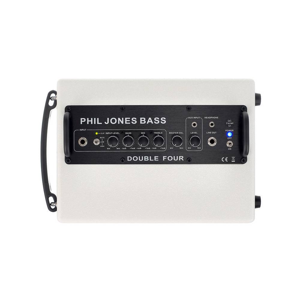 Phil Jones Bass BG-75 Double Four White 2x4 inch 70W basgitaarversterker combo