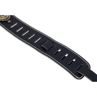Richter Motörhead Concho Guitar Strap Black / Old Brass