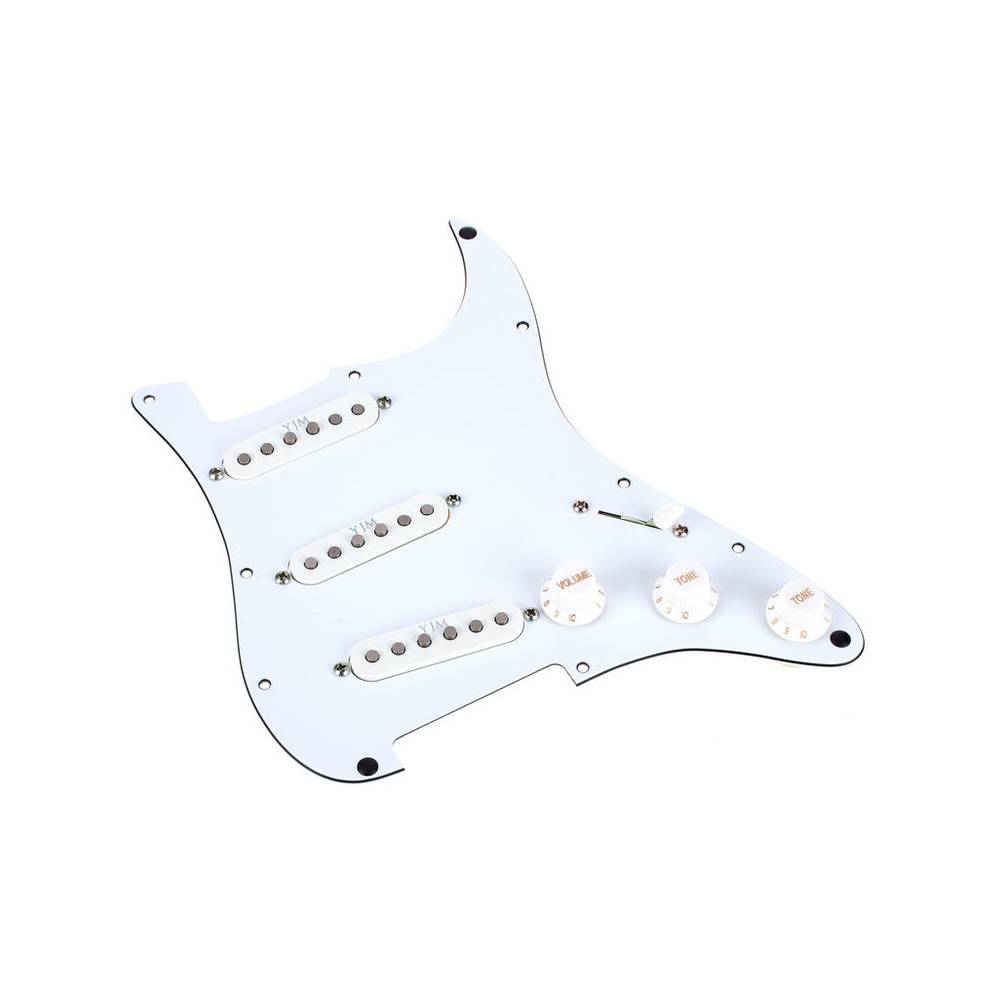 Seymour Duncan YJM Prewired Pickguard Set Off-White