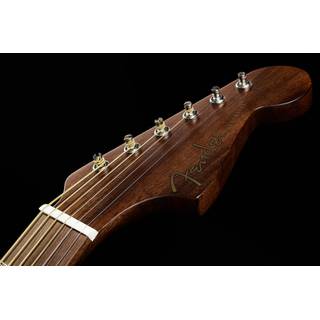 Fender Newporter Special Mahogany Natural Satin elektrisch-akoestische westerngitaar met gigbag