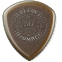 Dunlop Flow Jumbo Grip Pick 3.00mm plectrumset (12 stuks)