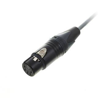Cordial CDX20-1 DMX XLR male - XLR female 5-pins (3 aangesloten) lichtkabel 20m
