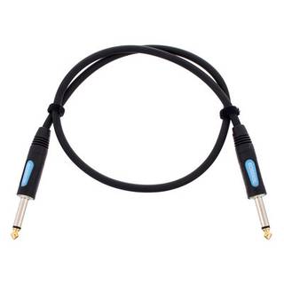 Cordial CCFI0.6PP Intro 6.3mm TS jack patchkabel 60cm