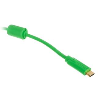 UDG U96001GR USB 2.0 USB-C - USB-B 1.5 meter groen
