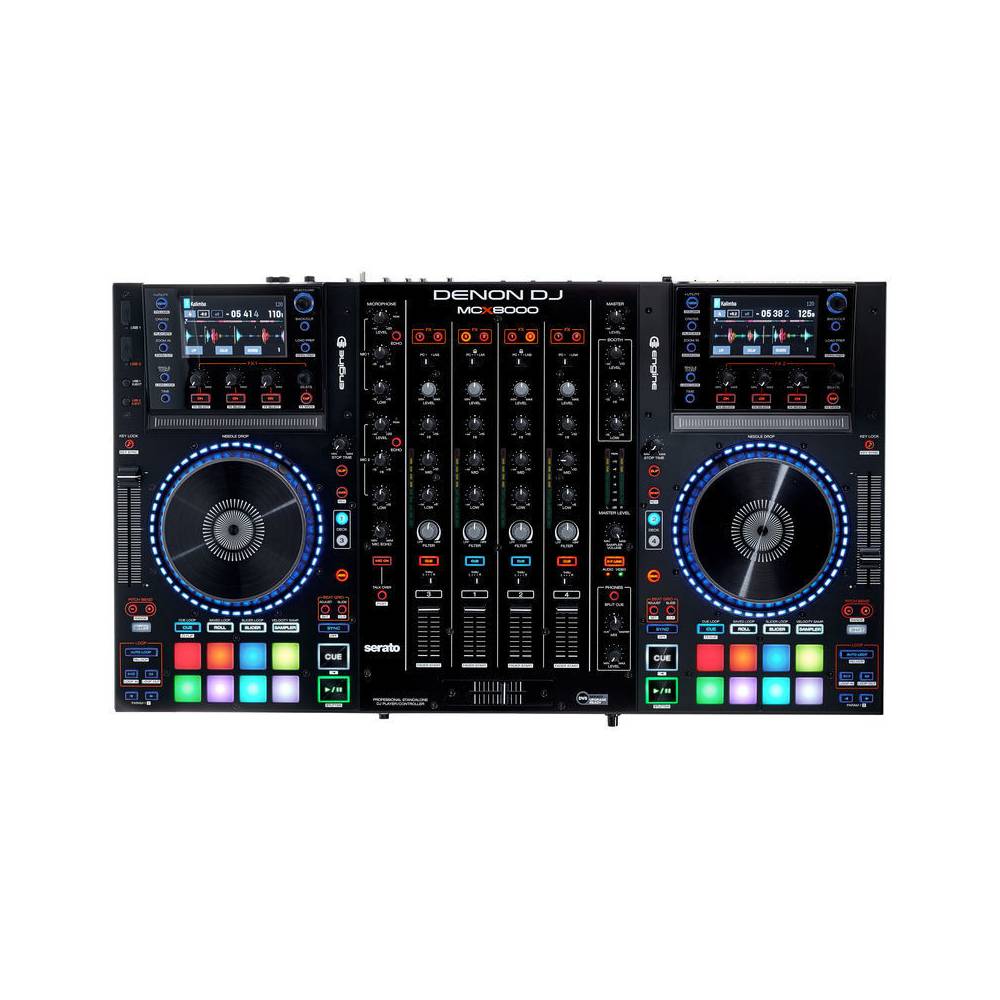 DENON DJ MCX8000 コントローラー Denon DJ MCX8000 MIDI controller/mixer kopen? - InsideAudio