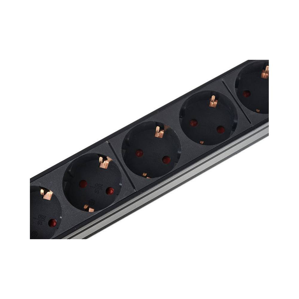 Konig & Meyer 28672 19 inch Power Box stroomverdeler 7-voudig