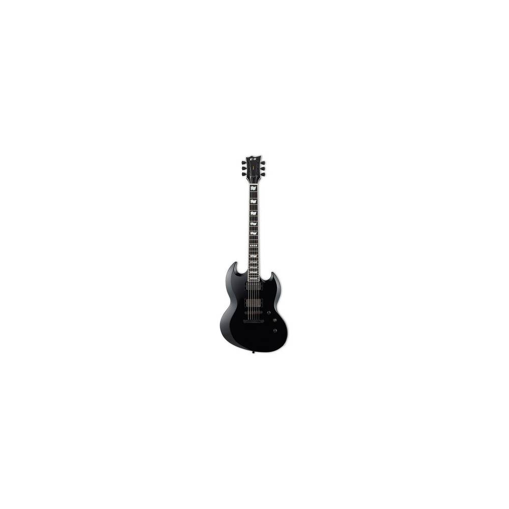 ESP E-II Viper Black met koffer