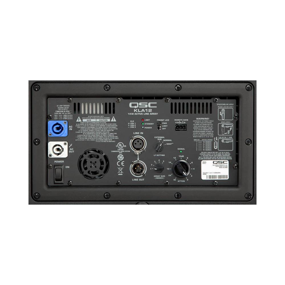QSC KLA12 actieve 12 inch line-array luidspreker