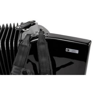 Hohner Bravo II 48 Zwart, Silent Key accordeon