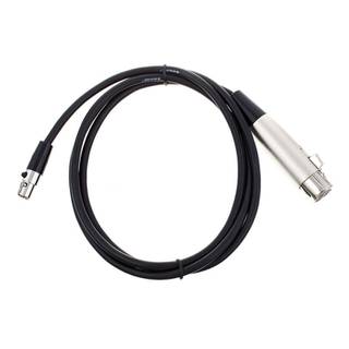 Shure WA310 TA4F beltpack naar XLR female kabel