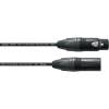 Cordial CDX10-1 DMX XLR male - XLR female 5-pins (3 aangesloten) lichtkabel 10m