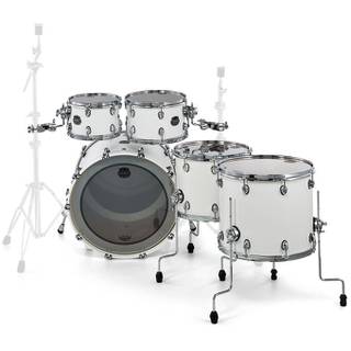 Mapex Saturn SR628XRM Satin White 5-delige rock shellset