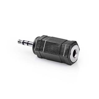 Nedis CAGP21930BK stereo audio adapter 2.5 mm male - 3.5 mm female (10 st)