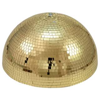 Eurolite gemotoriseerde halve spiegelbol 50 centimeter goud