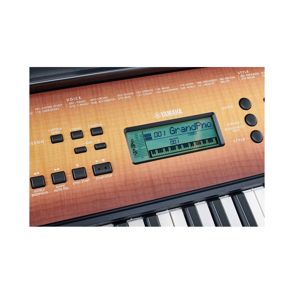 Yamaha PSR-E360 MA Maple keyboard 61 toetsen