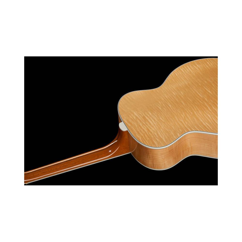 Guild F-512E Maple Blonde elektrisch-akoestische 12-snarige gitaar met koffer