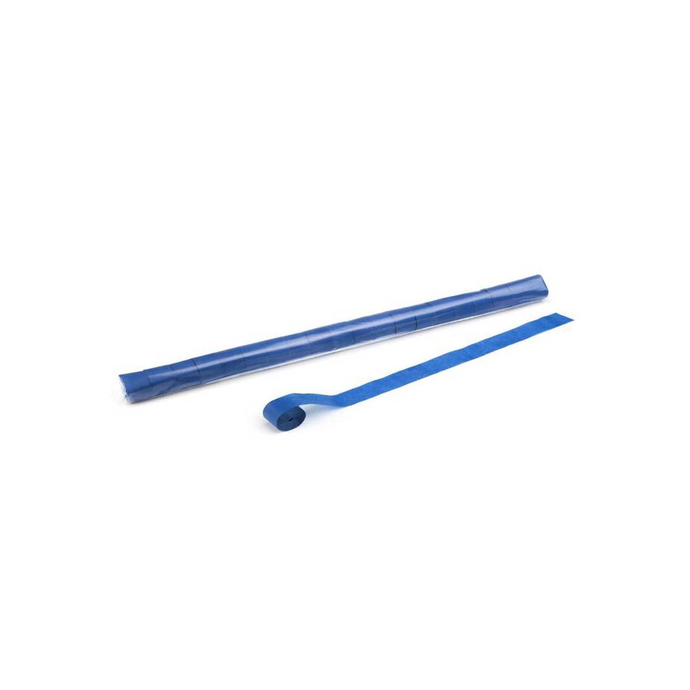 MagicFX Streamers 10m x 2.5cm donkerblauw