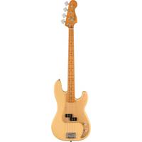 Squier 40th Anniversary Precision Bass Vintage Edition Satin Vintage Blonde IL elektrische basgitaar