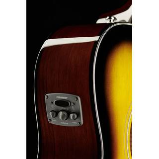 Fender Classic Design CC-140SCE Sunburst WN elektrisch-akoestische westerngitaar met koffer
