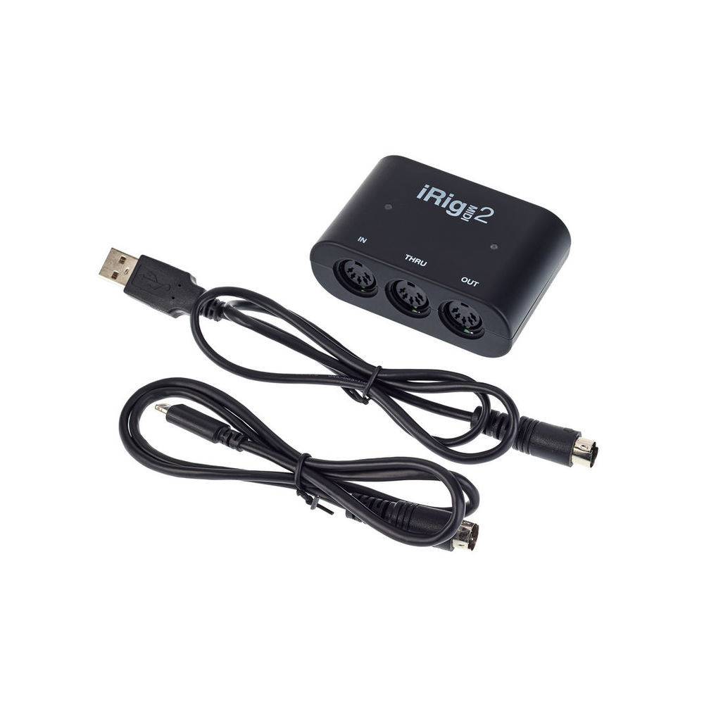 IK Multimedia iRig MIDI 2 interface voor iOS/Mac/PC