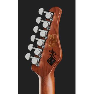 Schecter Nick Johnston Traditional HSS LH Atomic Orange linkshandige elektrische gitaar