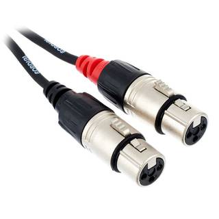 Cordial CFU3FC Intro verloopkabel 2x XLR female - 2x RCA 3m
